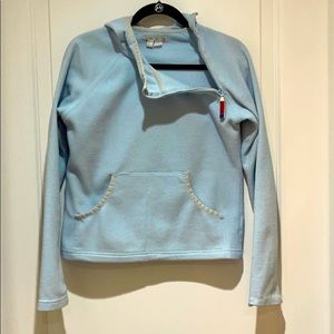 Baby blue hoodie